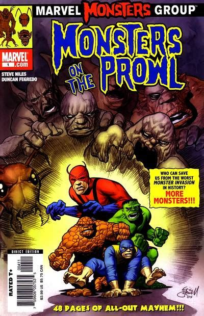 Marvel Monsters Monsters On The Prowl Volume Comic Vine