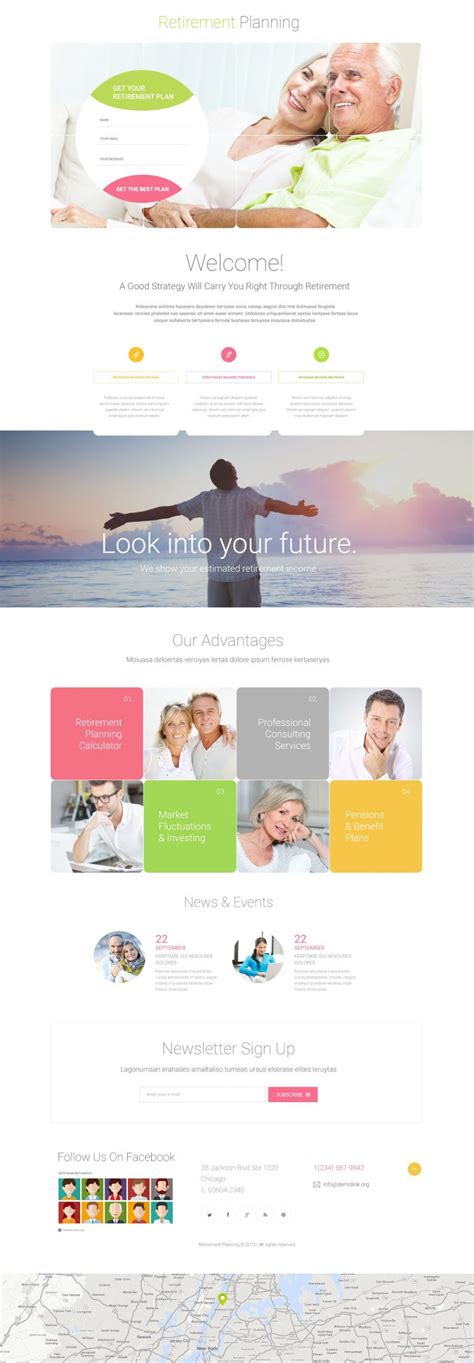 Retirement Planning Templates Archives - Zemez HTML