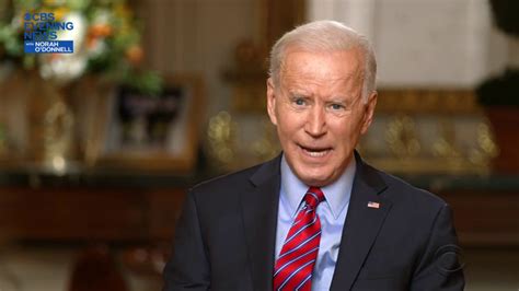 Interview: Norah O'Donnell Interviews Joe Biden at The White House ...