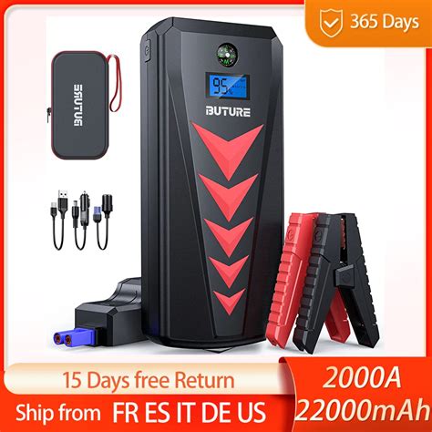 Yaber YA30 Jump Starter With Air Compressor 150 PSI 2500A 48 OFF