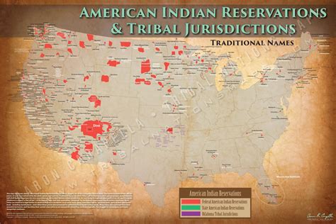 Exploring The Map Of Native American Reservations In 2023 - Map Of France