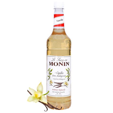 MONIN SYROP BARMAŃSKI DO KAWY WANILIOWY SMAKOWY 1L ERLI pl