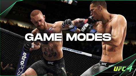 UFC 4 Game Modes: Career Mode, Custom Events, Blitz Battles, Gameplay ...