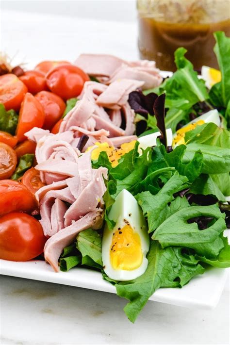 Easy Chicken Club Salad Recipe - Add a Pinch