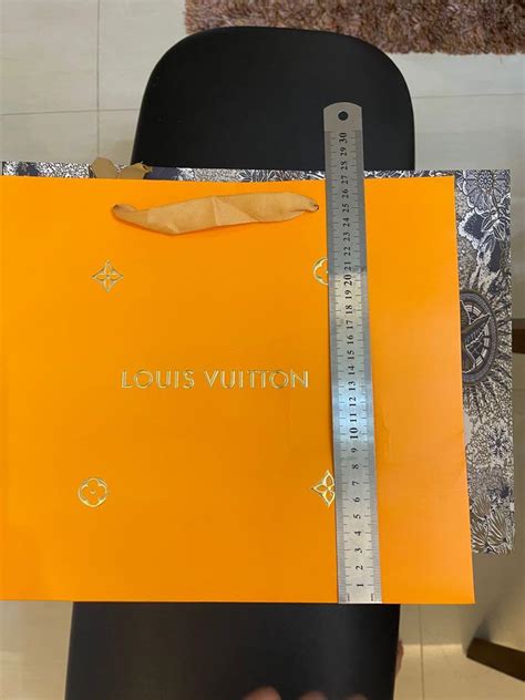 Lv Paper Bag Luxury Bags Wallets On Carousell