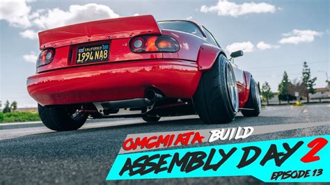 ROCKET BUNNY MIATA ASSEMBLY DAY 2 OMGMIATA SEMA EP13 4K60