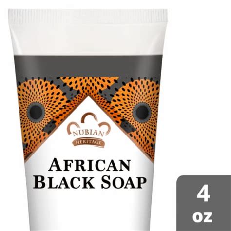 Nubian Heritage African Black Soap With Shea Butter Hand Cream 4 Oz