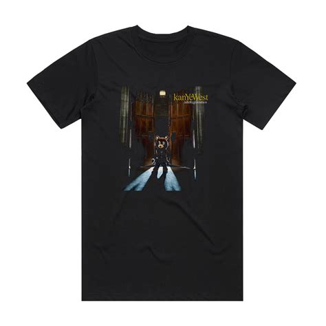 Kanye West Late Registration Album Cover T-Shirt Black – ALBUM COVER T ...