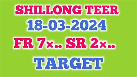 Shillong Teer Result Shillong Teer Target Shillong Teer Teer