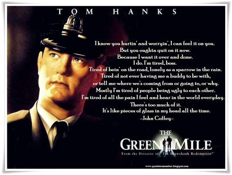 Quotes From The Green Mile Quotesgram