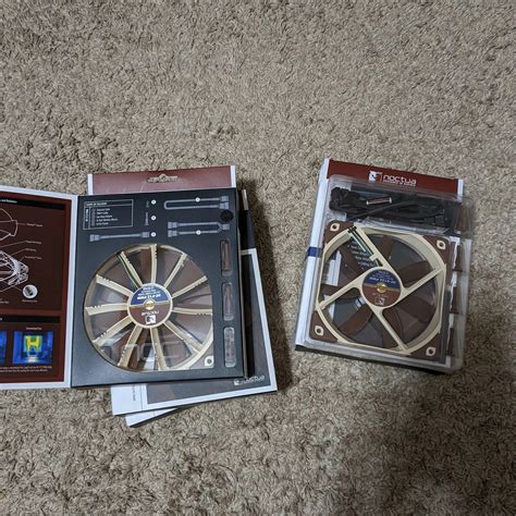 4 Noctua Fans (1 NF-S12A, 3 NF-F12) | Jawa