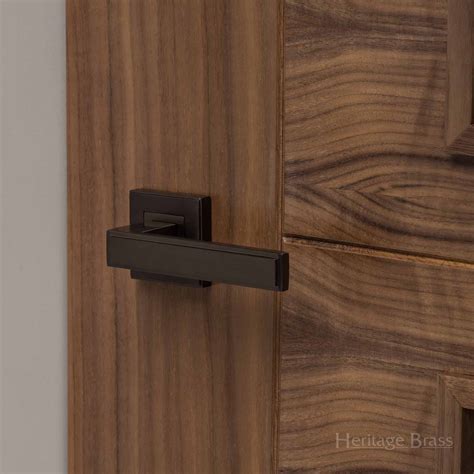 Door Handles Door Handles On Rose Linear Sq Heritage Brass Door Handle Lever Latch On