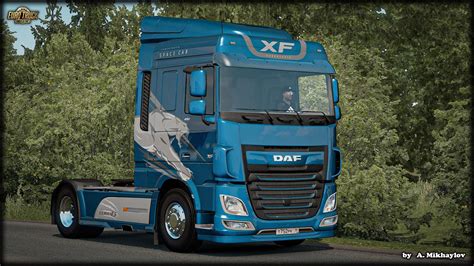 ETS2 Daf XF Euro 6 Sabertooth Multicolor Skin Pack V1 0 1 37 X