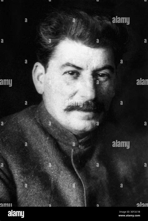 striking black  white portrait  joseph stalin