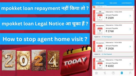 Mpokket Loan Repayment Nahi Kiya To Mpokket Loan Legal Notice Today