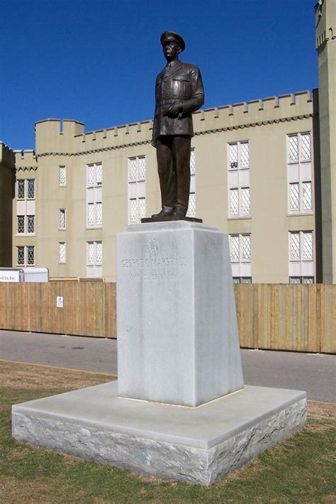 Statue Of George C Marshall Virginia Military Institute C Flickr