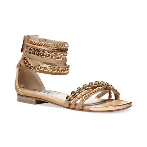 Gold Flat Sandals Steve Madden | Gold Flat Sandals