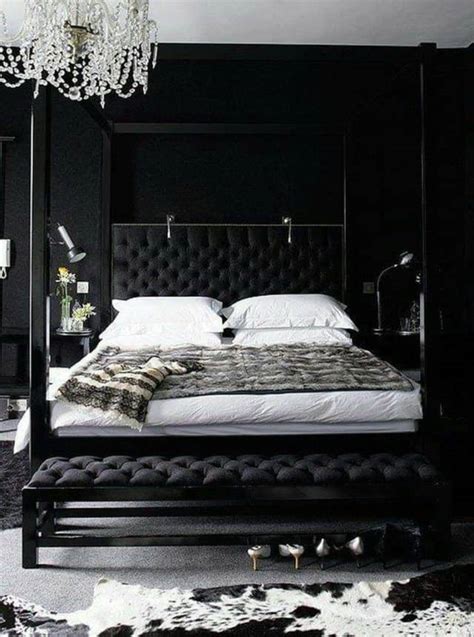 These 15 Black Bedrooms Will Add Just The Right Amount Of Mystery To