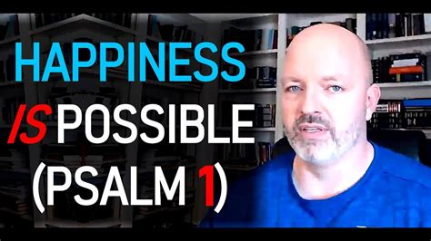 Happiness Is Possible Psalm 1 Pastor Patrick Hines Podcast YouTube