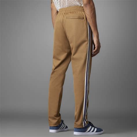 Adidas Adicolor Heritage Now Striped Track Pants Brown Men S