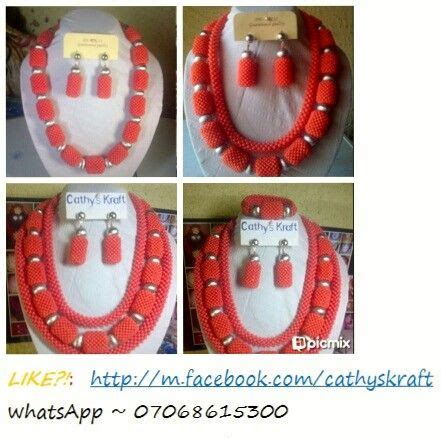 Traditional Wedding Beads Nigeria Nigerian Beads Bead Crafts