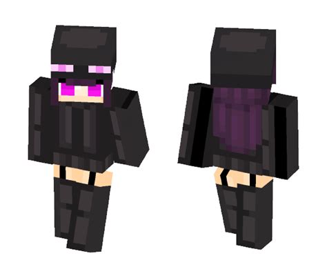 Get Enderman Girl Minecraft Skin For Free Superminecraftskins