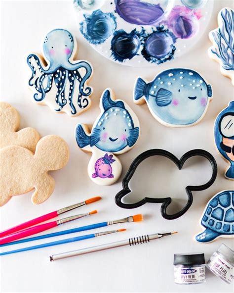 “under The Sea” Cookie Decorating Tutorial April Kolanchick