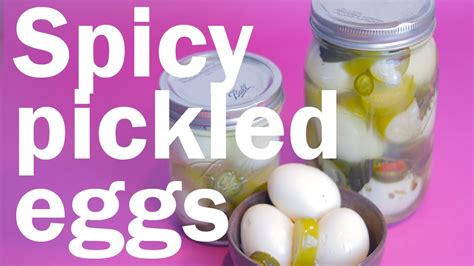 How To Make Pickled Eggs Youtube