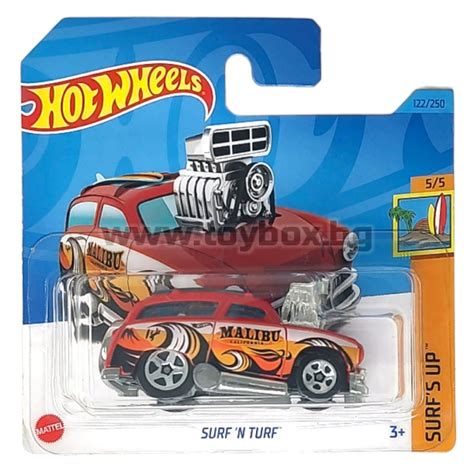 Метална количка Hot Wheels Surf n Turf