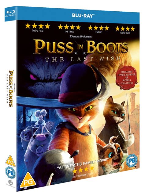 Puss In Boots The Last Wish Blu Ray Free Shipping Over Hmv Store