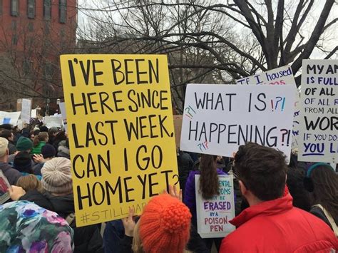 Inspiring Immigration Ban Protest Signs from Across the U.S.