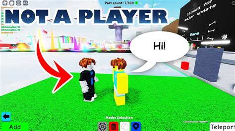 How To Make A FAKE PLAYER In Obby Creator Roblox SuperJ YouTube