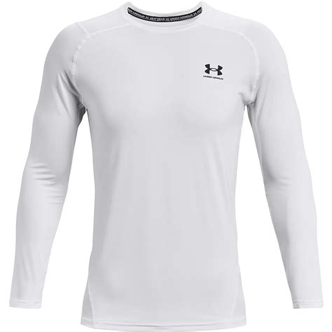 Under Armour Mens Heatgear Armour Fitted Long Sleeve Top Academy