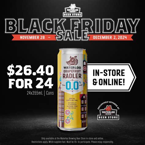 Products – Waterloo Brewing