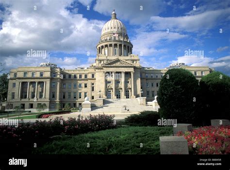 State Capitol Boise Idaho Stock Photo Alamy