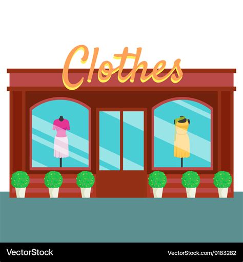 Cartoon Clothes Shop Cartoon Media