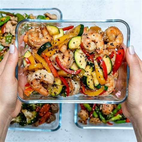 Super Easy Shrimp Stir Fry For Clean Eating Meal Prep Clean Food Crush