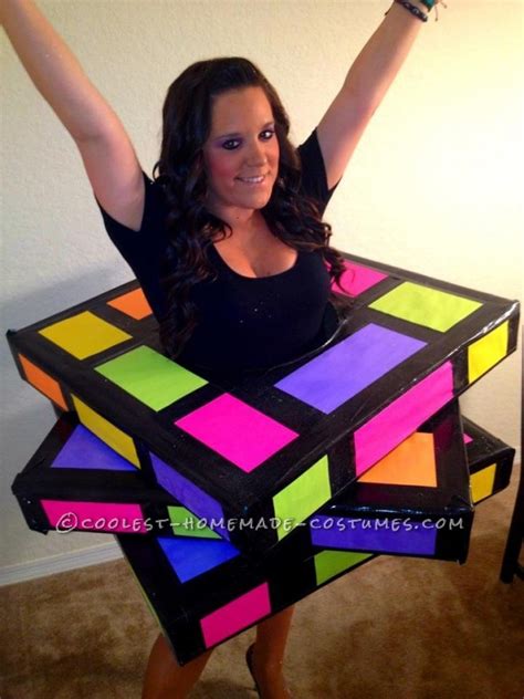 Coolest Rubiks Cube Homemade Halloween Costume