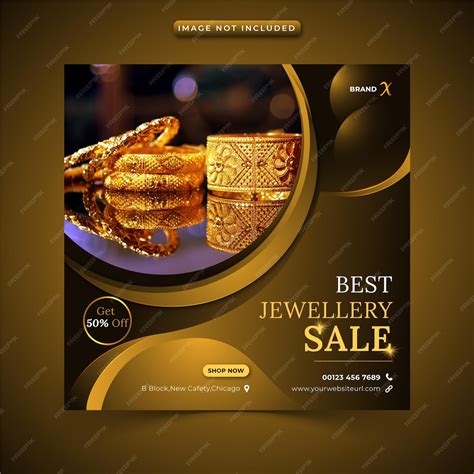 Premium Vector Jewelry Social Media Instagram Promotion Post Banner