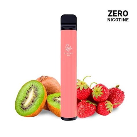 Elf Bar Zero Nicotina Fresa Kiwi Vaper Desechables