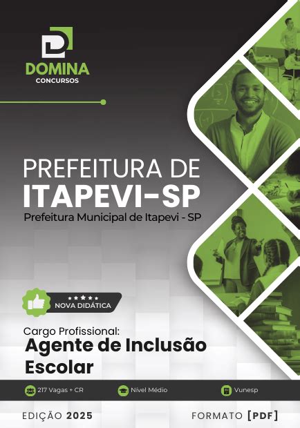 Apostila Agente De Inclus O Escolar Itapevi Sp