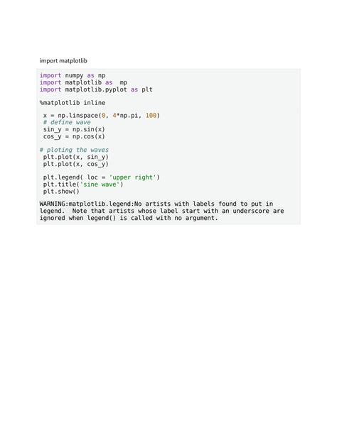 Solution Matplotlib Studypool