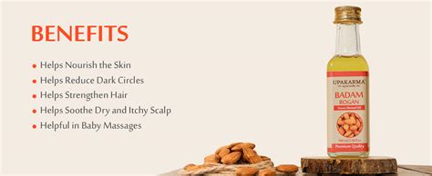 Buy Upakarma Ayurveda Pure And Natural Cold Pressed Sweet Almondbadam