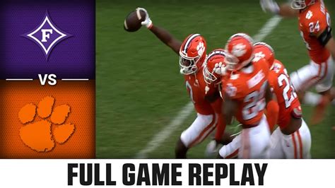 Furman Vs Clemson Full Game 2022 ACC Football YouTube