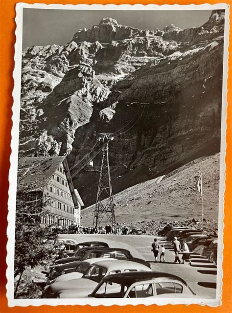 SCHWÄGALP SÄNTIS SCHWEBEBAHN PARKING 1950 Kaufen auf Ricardo