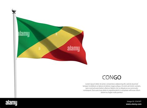 Congo National Flag Stock Vector Images Alamy