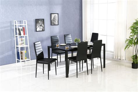 noir dining table black generation trade