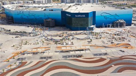 SeaWorld chega em Abu Dhabi atrações imersivas em ilha artificial