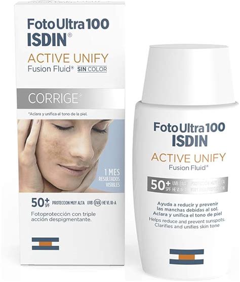 Isdin Fotoultra Active Unify Spf Protector Solar Facial