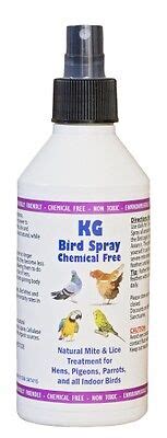 Bird Spray 250ml Mite & Lice Treatment for Hens, Pigeons,Parrotts ...